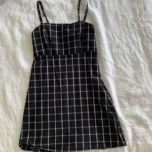 Hollister plaid mini dress